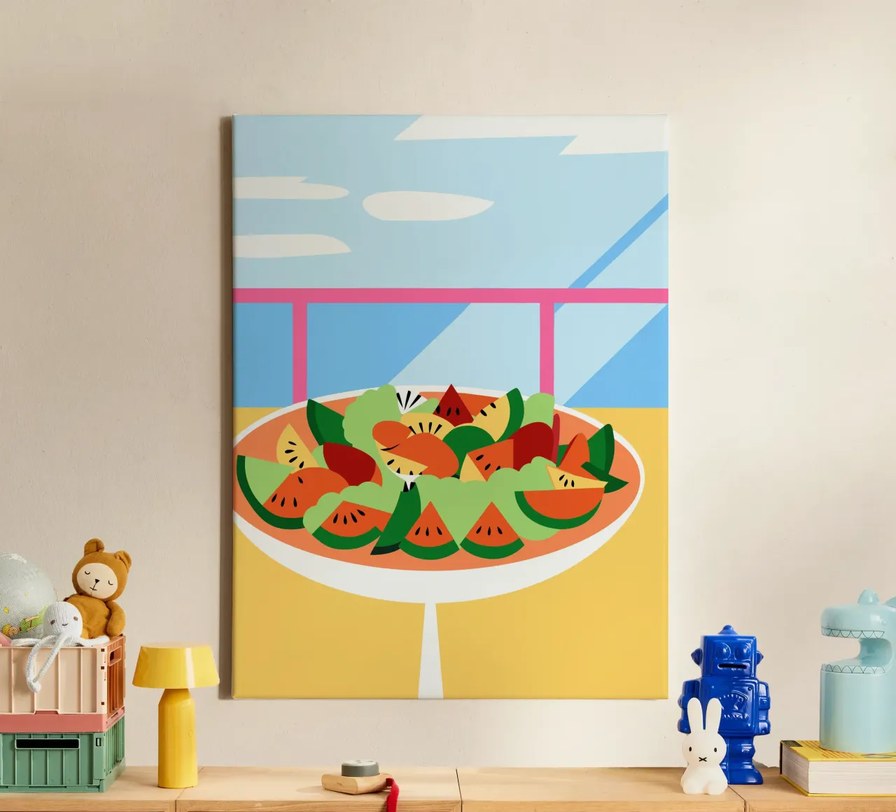 Insalata di frutta fresca tela da OFFICIAL FRUIT & VEGETABLES