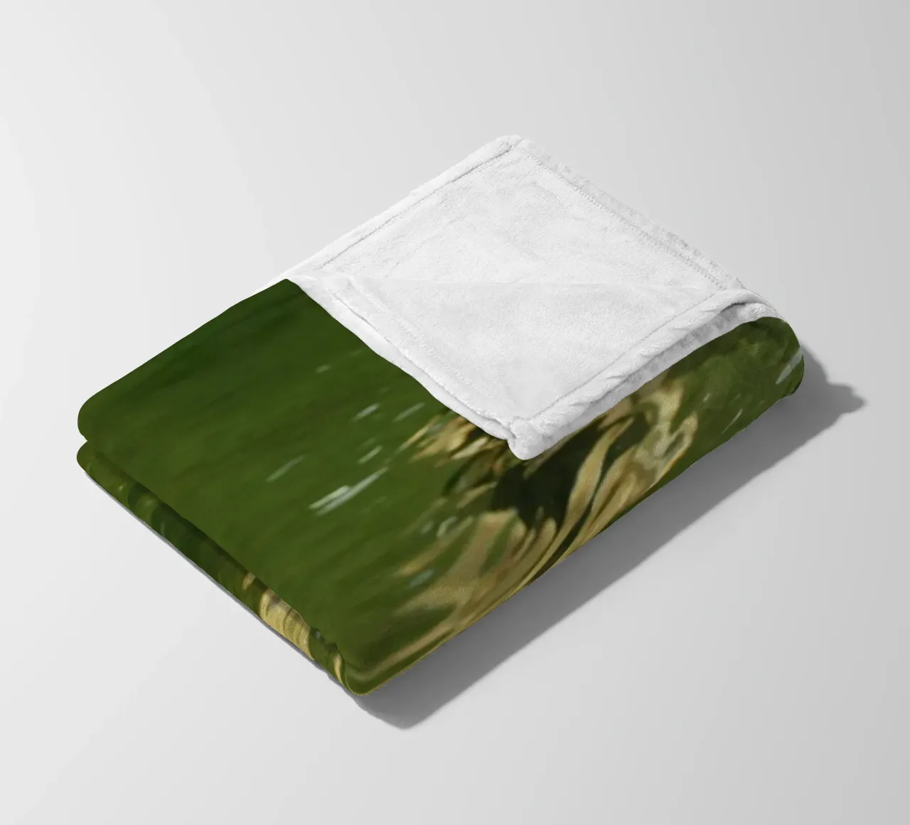 Riflessione di una donna a Cuba (Baracua) coperta in pile da art picture