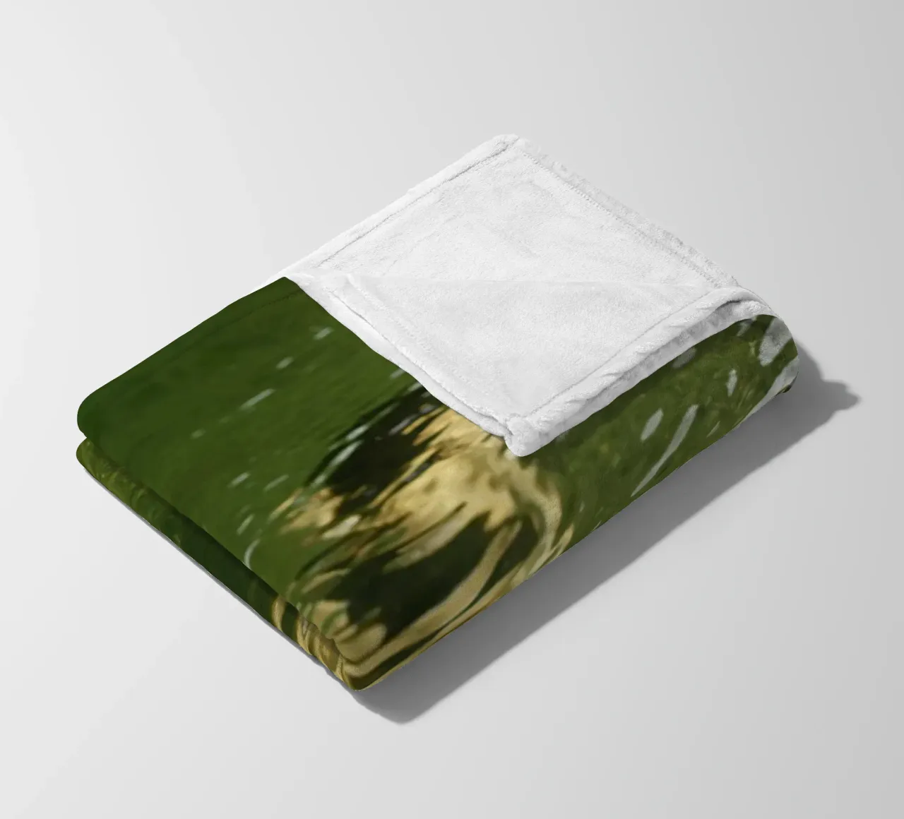 Riflessione di una donna a Cuba (Baracua) coperta in pile da art picture
