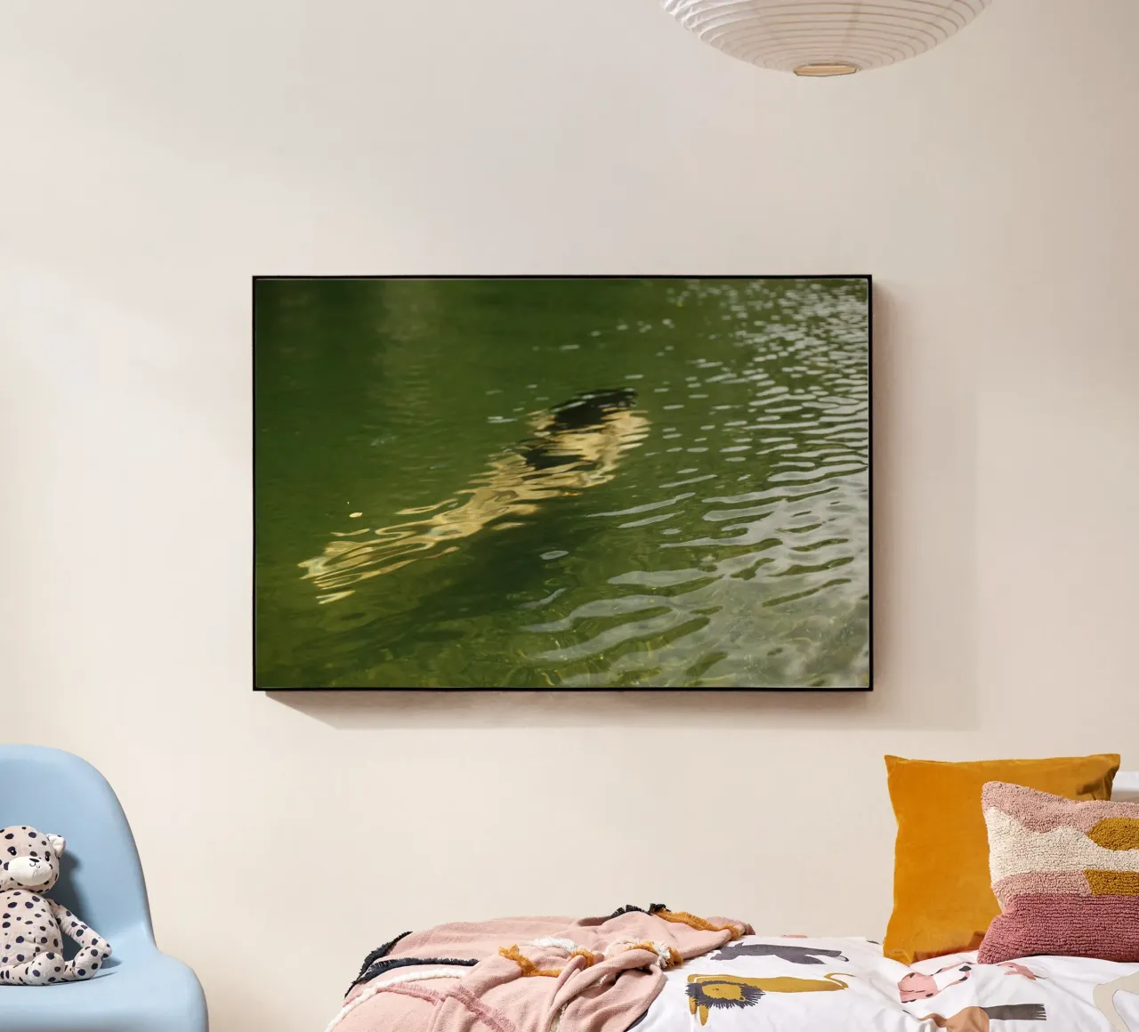 Riflessione di una donna a Cuba (Baracua) plexiglass da art picture