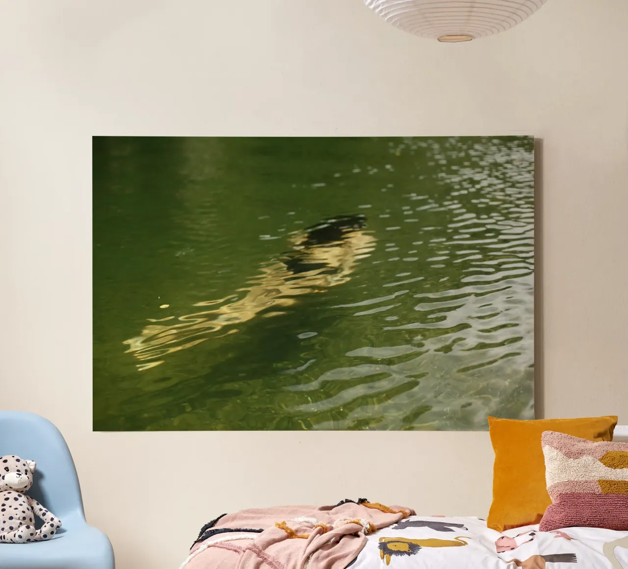 Riflessione di una donna a Cuba (Baracua) tela da art picture