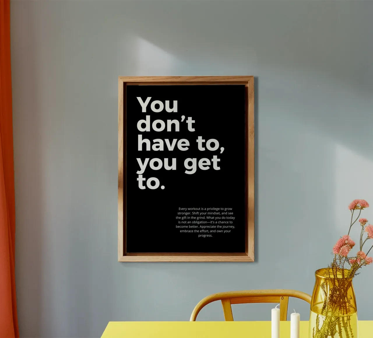 you don't have to you get to. placa de forex de vintageshop