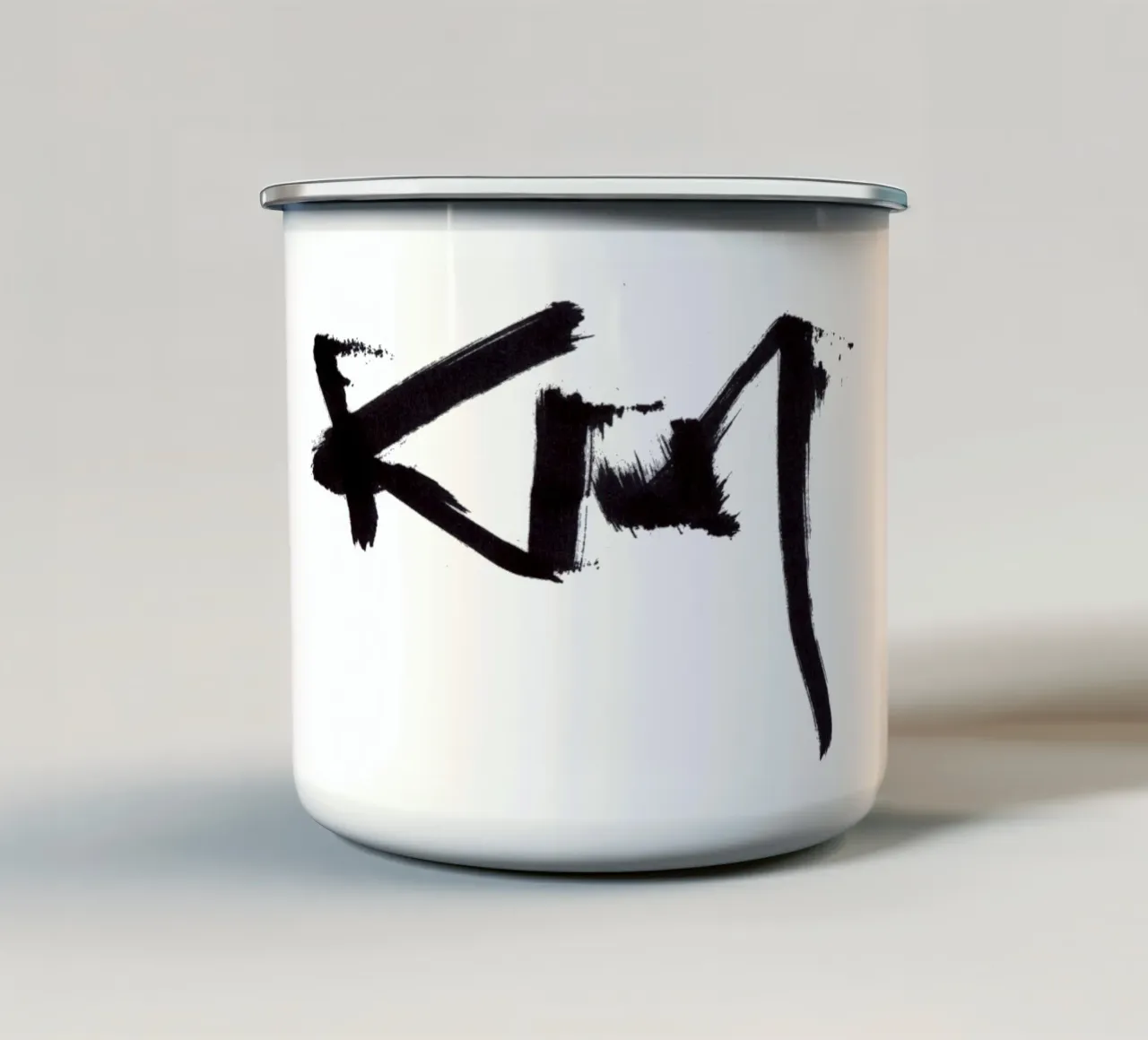 kim tag tazza in smalto da k i m