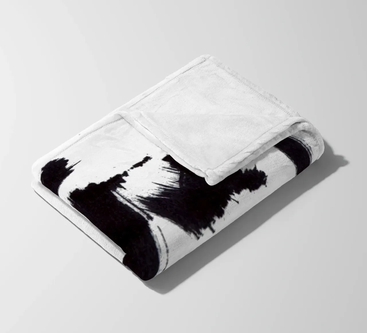 kim tag fleece blanket by k i m