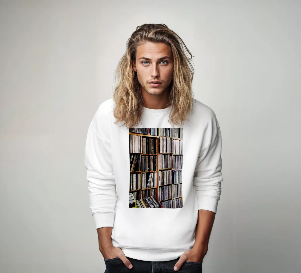 Dischi in vinile, Monaco felpa da art picture