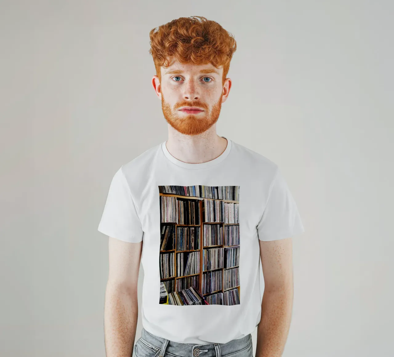 Dischi in vinile, Monaco t-shirt da art picture