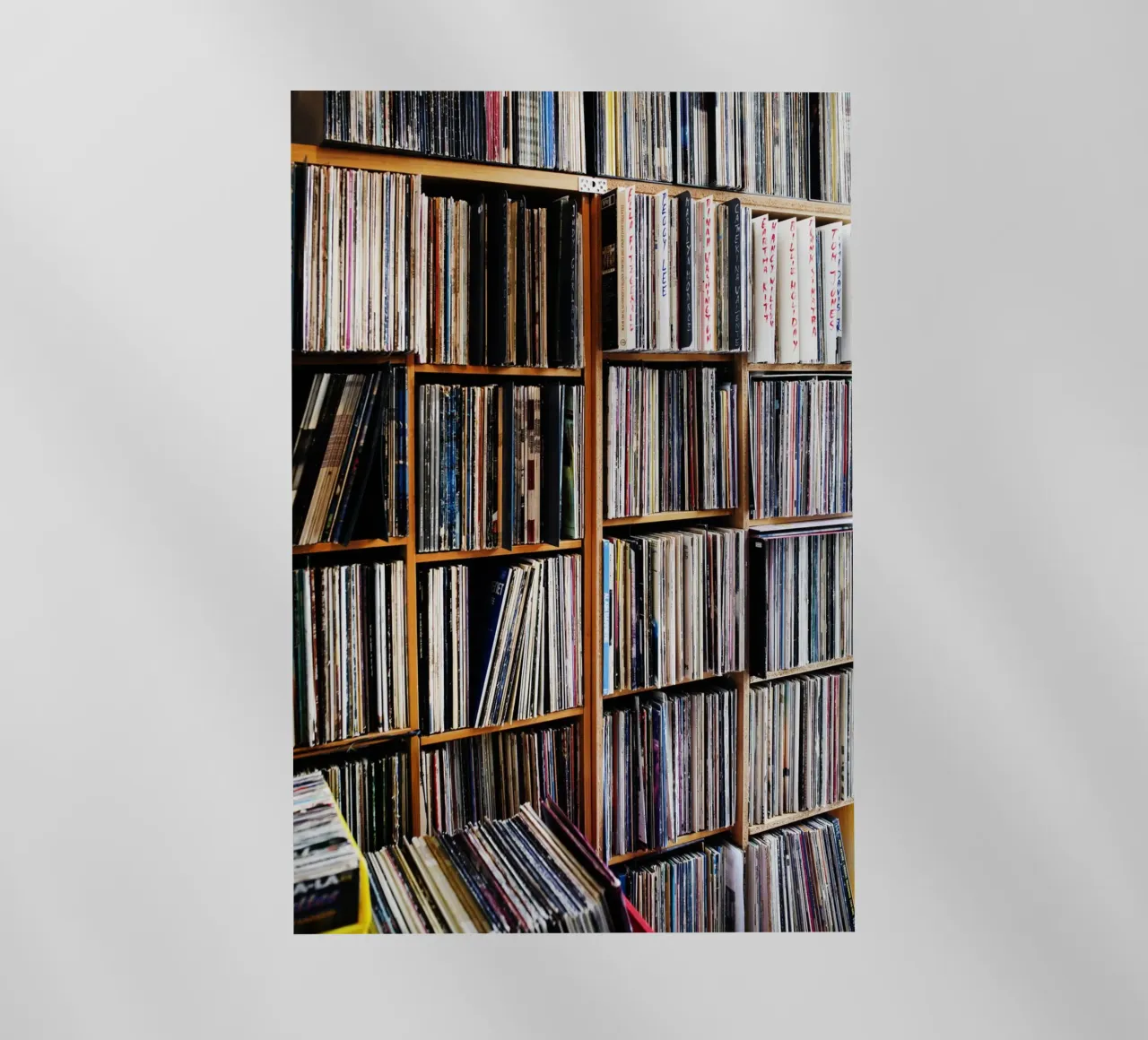 Dischi in vinile, Monaco pellicola backlit da art picture