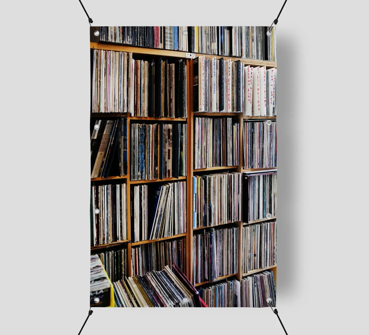 Dischi in vinile, Monaco telo in pvc da art picture