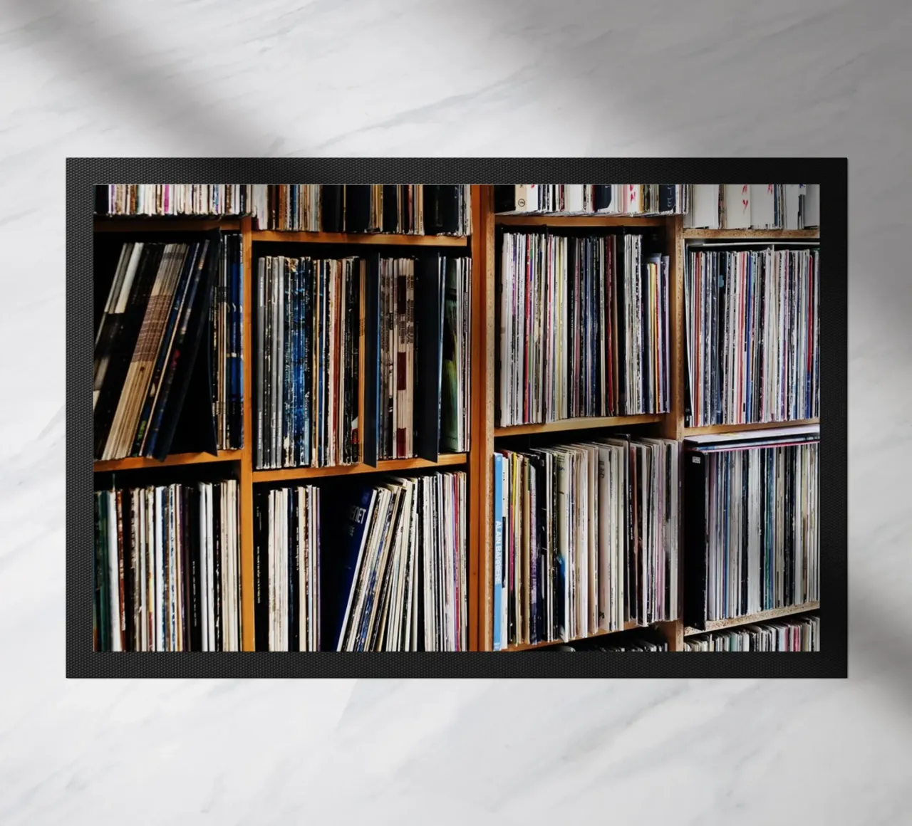 Dischi in vinile, Monaco zerbino da art picture
