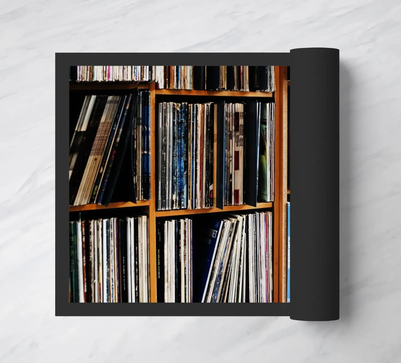 Dischi in vinile, Monaco zerbino da art picture