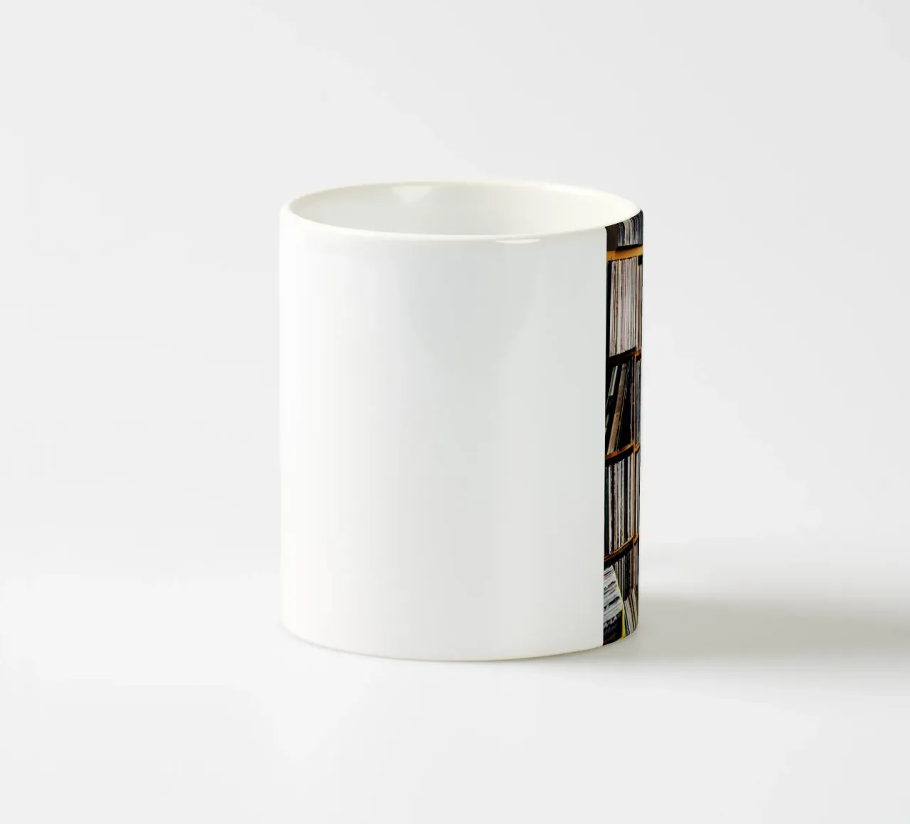 Dischi in vinile, Monaco tazza in ceramica da art picture