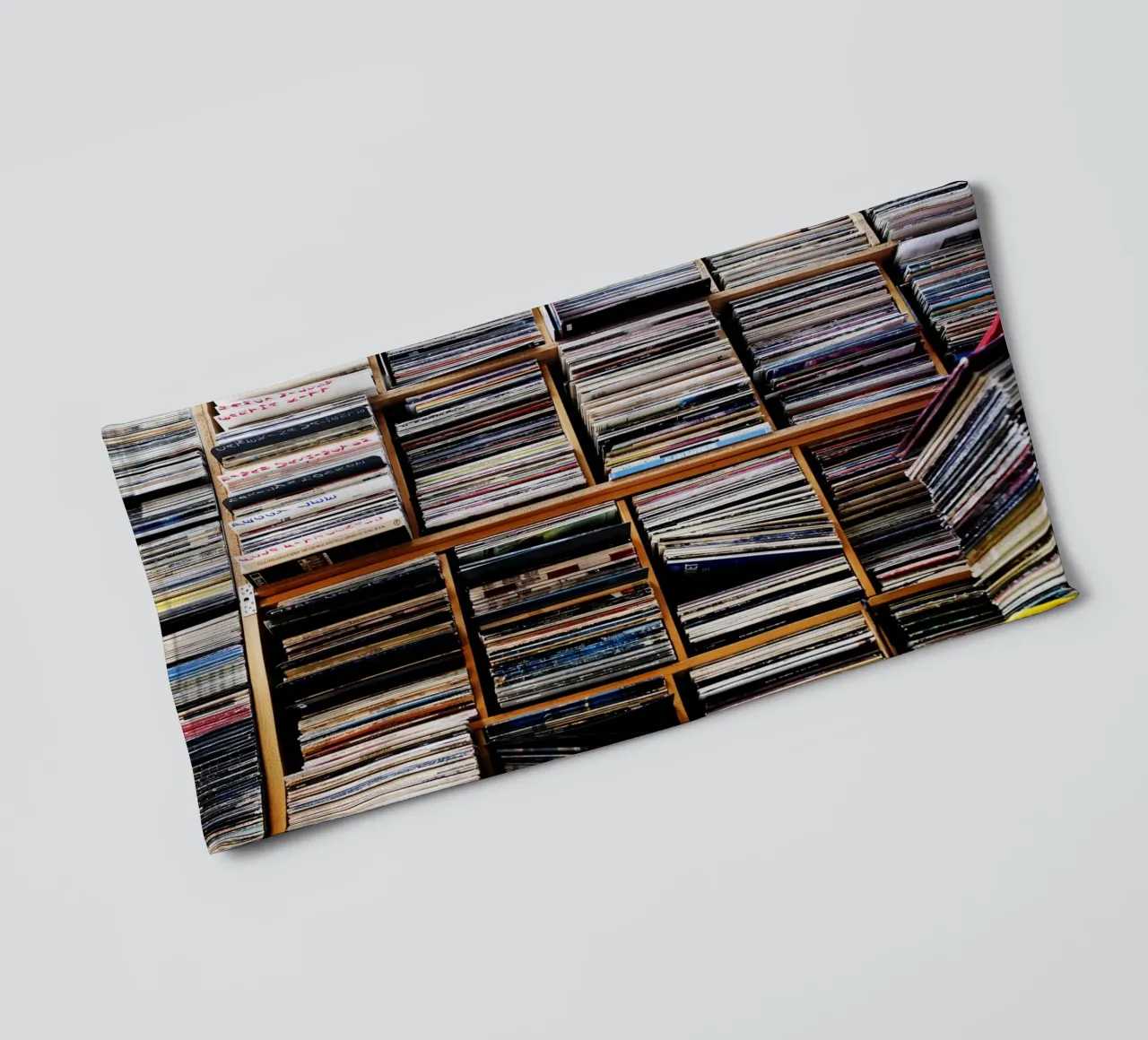 Dischi in vinile, Monaco asciugamano da bagno da art picture