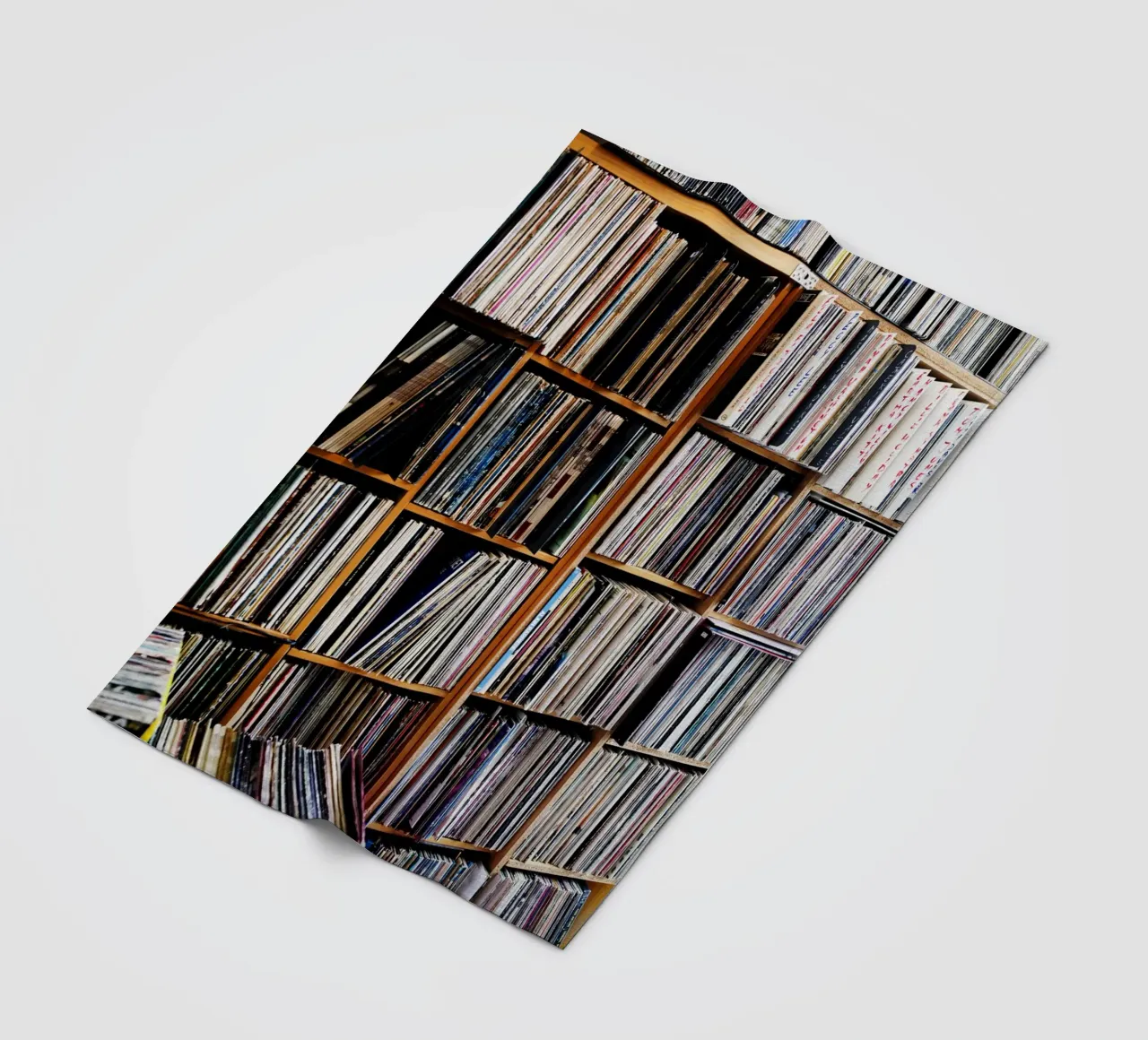 Dischi in vinile, Monaco coperta in pile da art picture