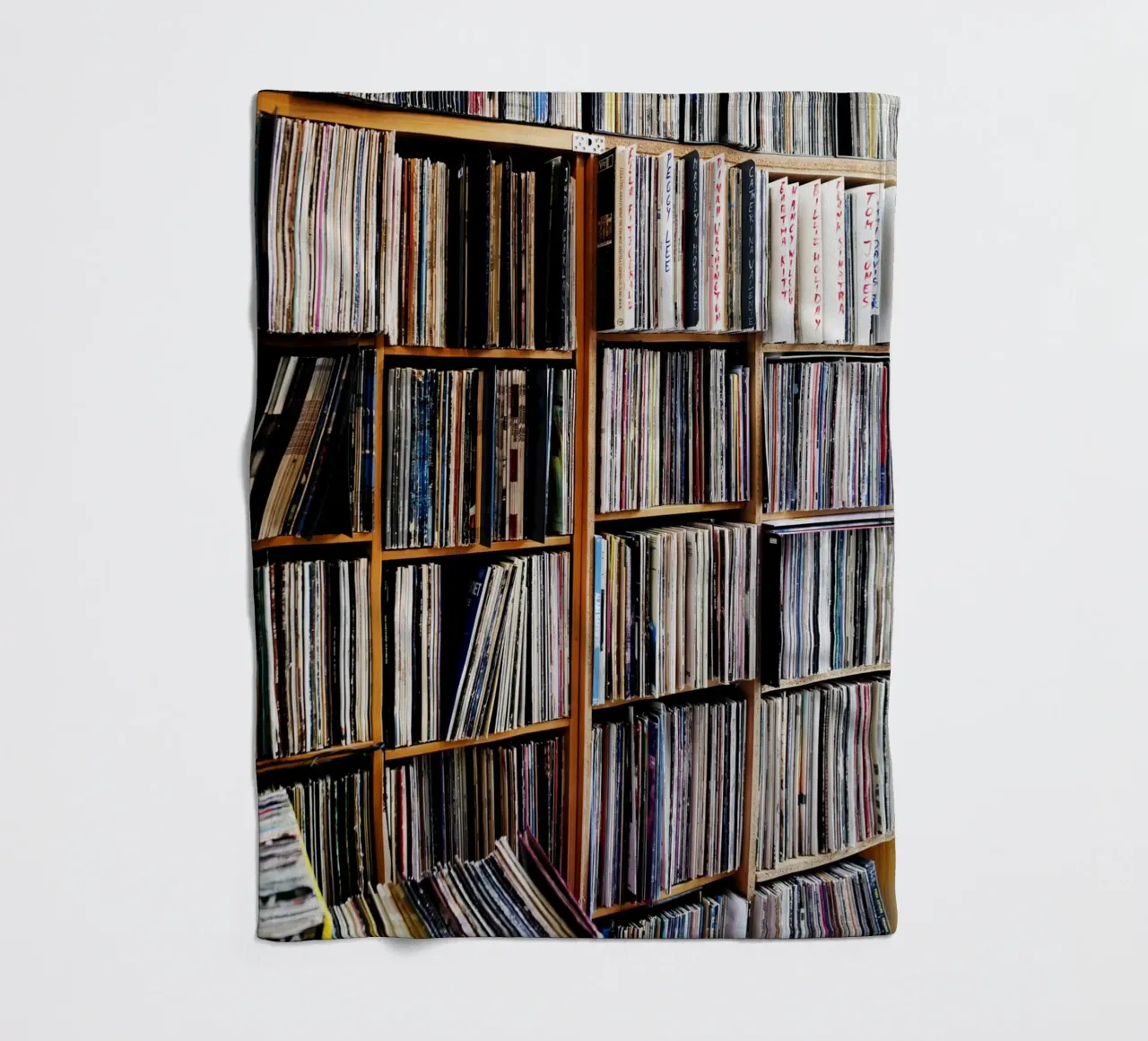 Dischi in vinile, Monaco coperta in pile da art picture