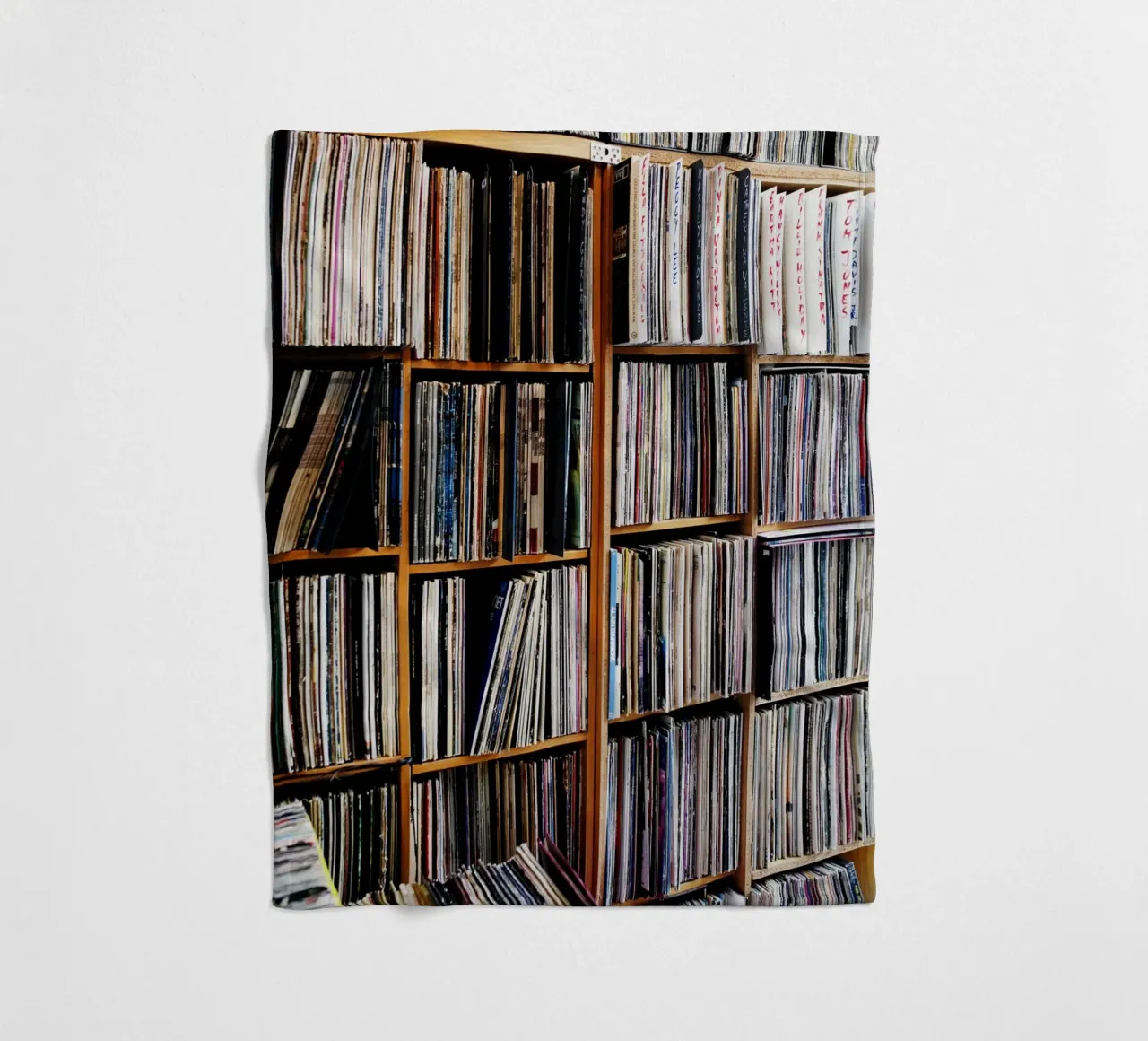 Dischi in vinile, Monaco coperta in pile da art picture