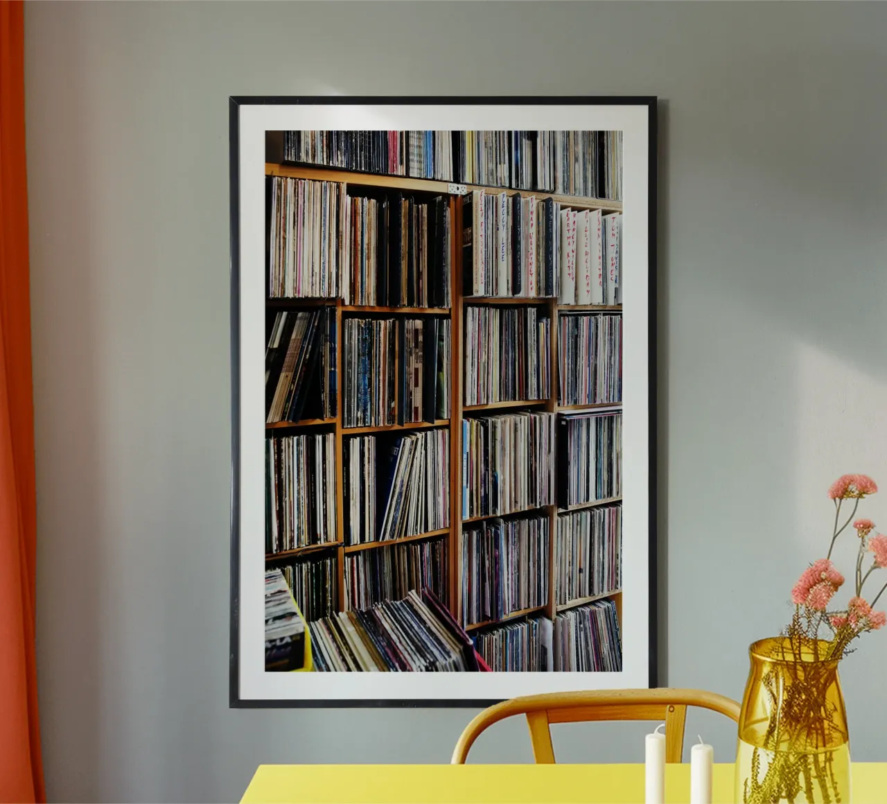 Dischi in vinile, Monaco carta hahnemühle da art picture