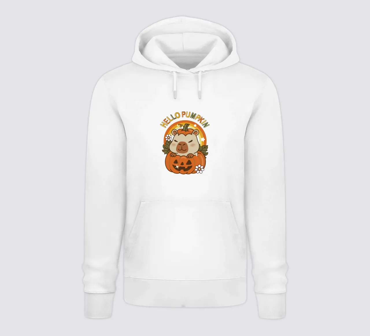 Ciao Zucca Capibara felpa con cappuccio da Martina