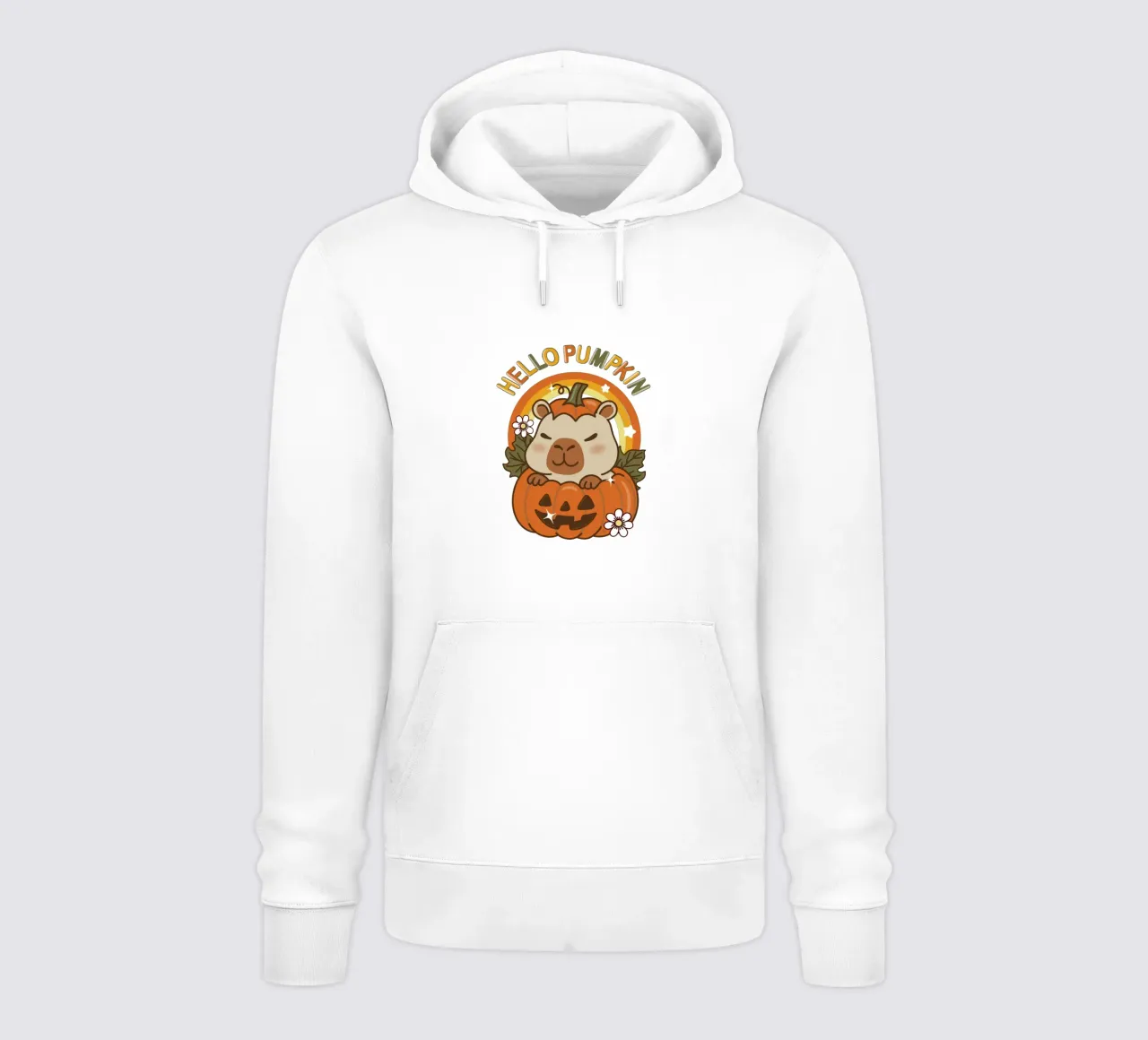 Ciao Zucca Capibara felpa con cappuccio da Martina
