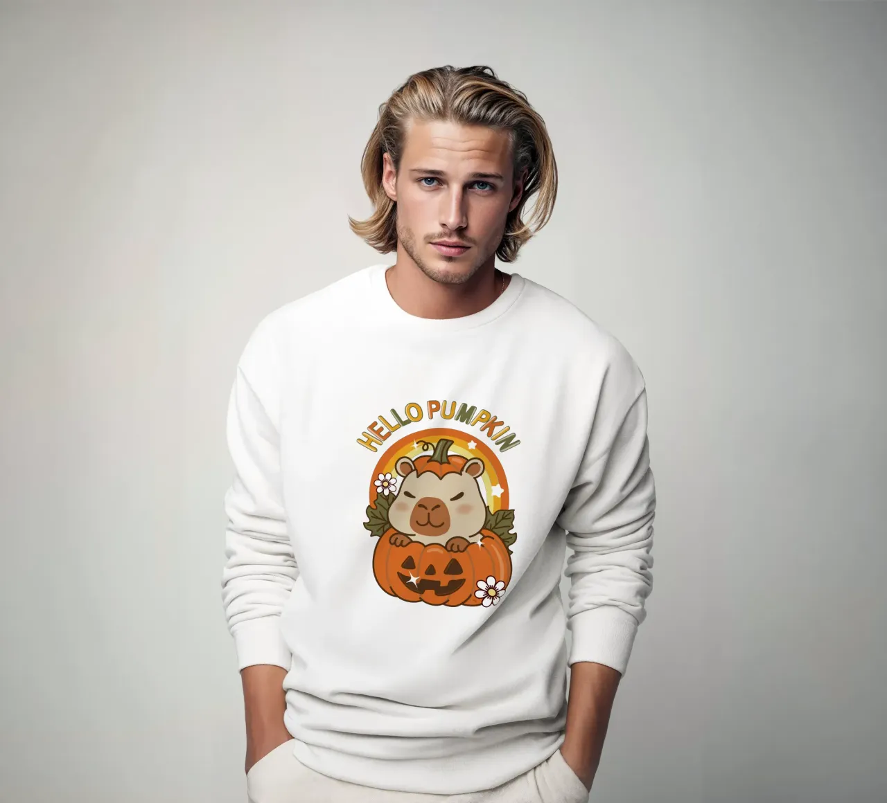 Ciao Zucca Capibara felpa da Martina