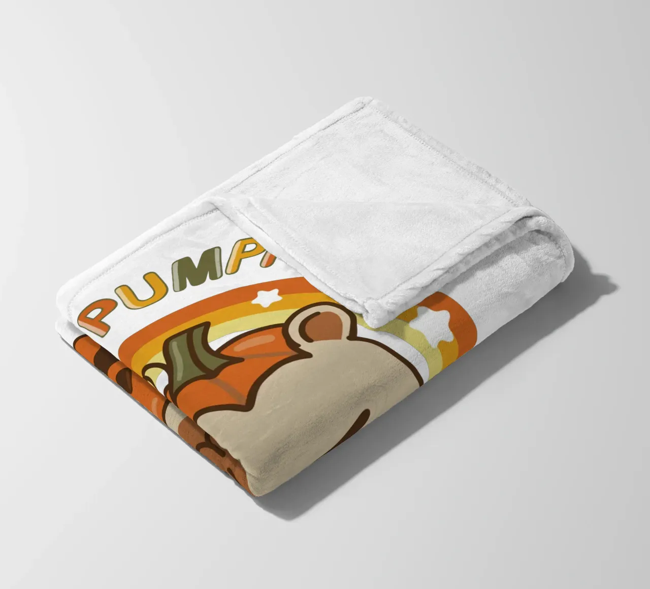Ciao Zucca Capibara coperta in pile da Martina