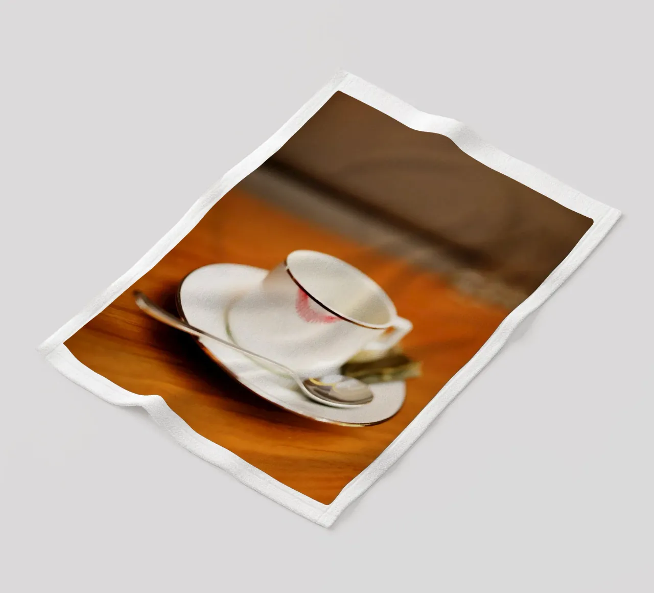 Caffè Liebe, Monaco coperta in pile da art picture