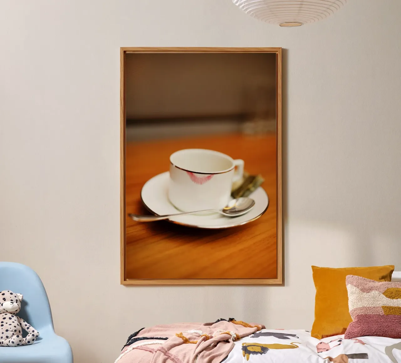 Caffè Liebe, Monaco alluminio dibond da art picture