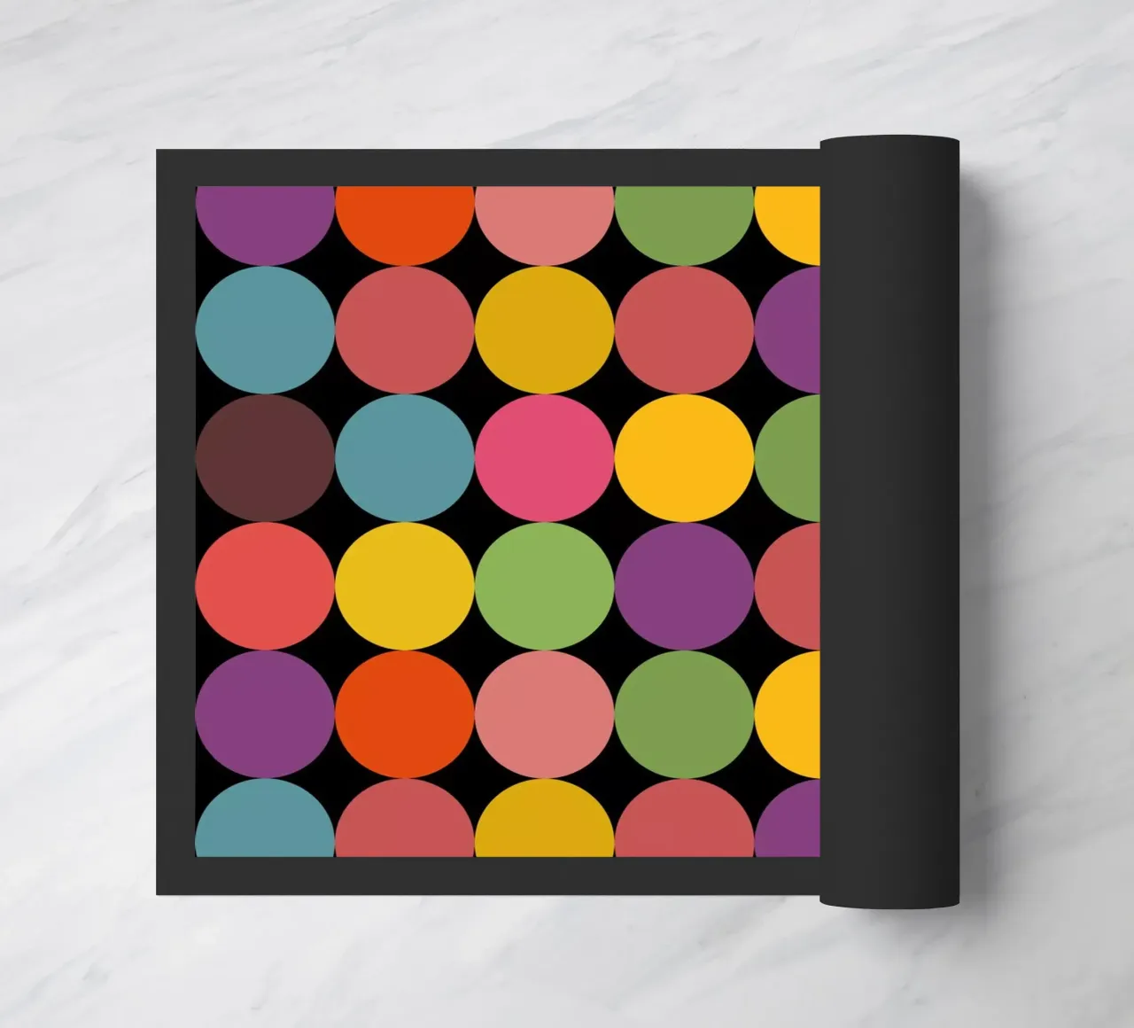 Mid-Century Minimalist Pop-Art Polka Dots zerbino da good-vibes