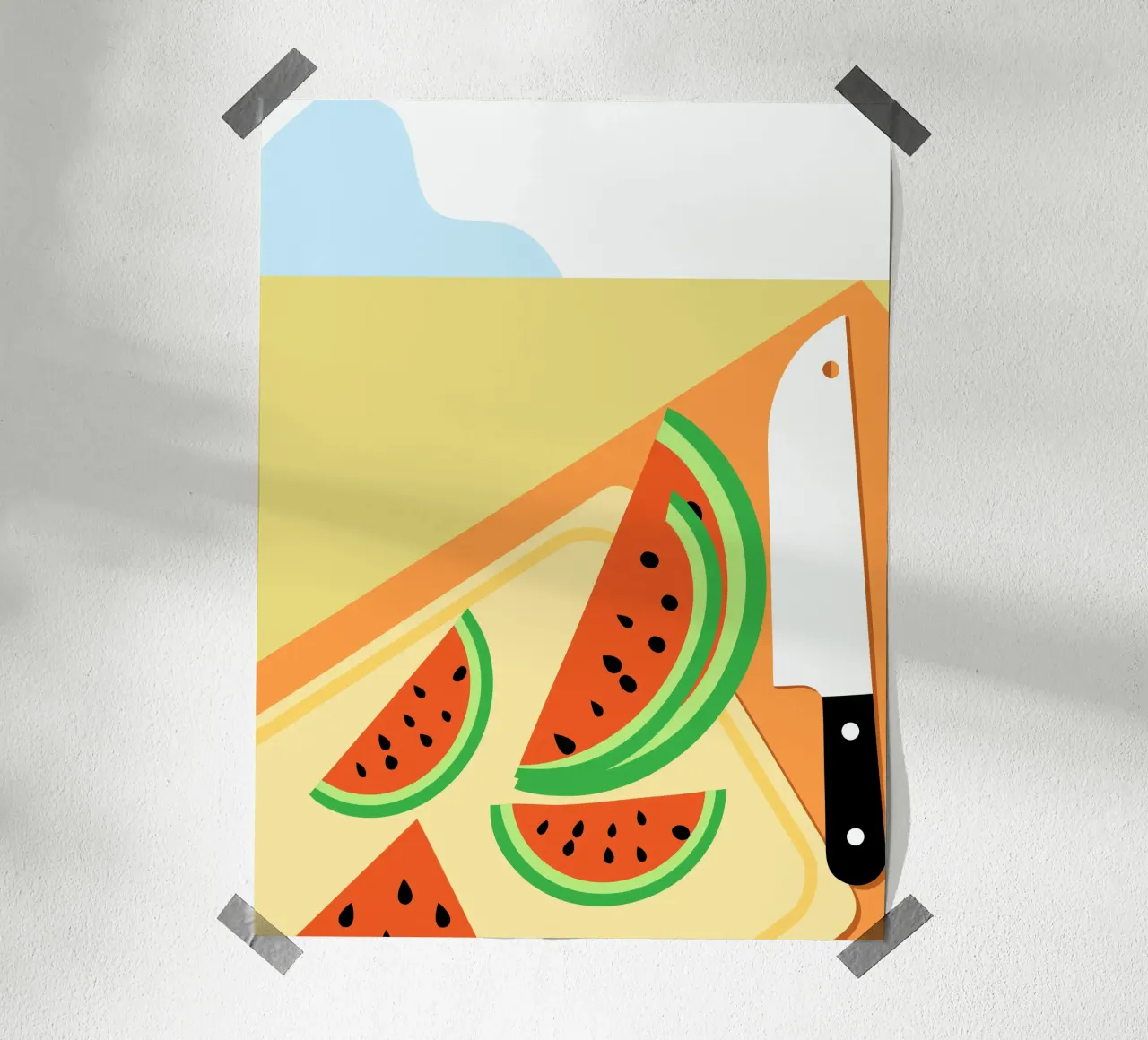 Anguria fresca carta hahnemühle da OFFICIAL FRUIT & VEGETABLES