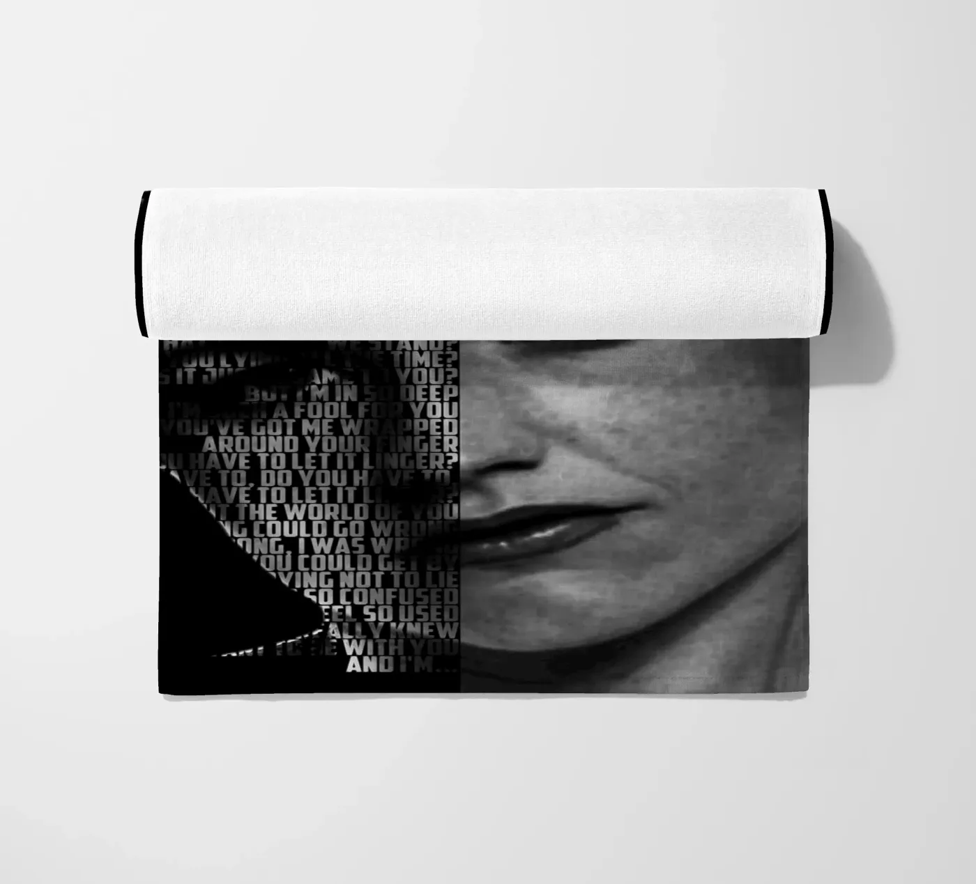 Linger beach towel by Gunawan Rb