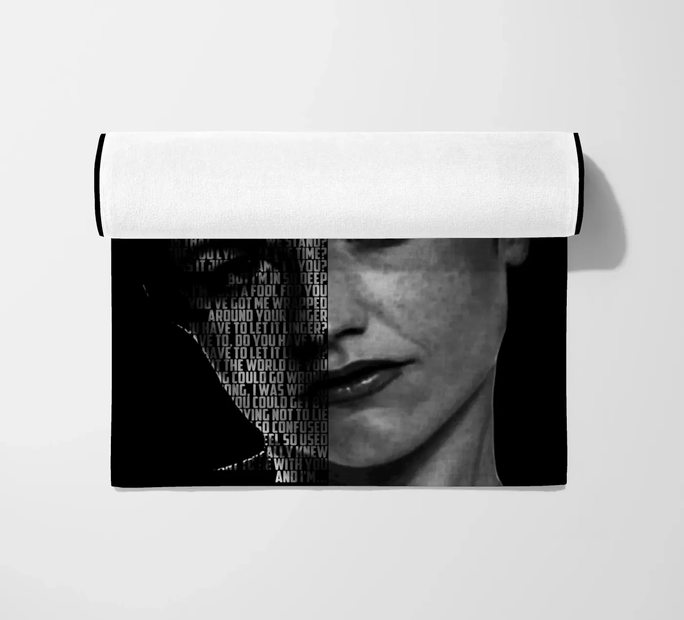 Linger beach towel by Gunawan Rb