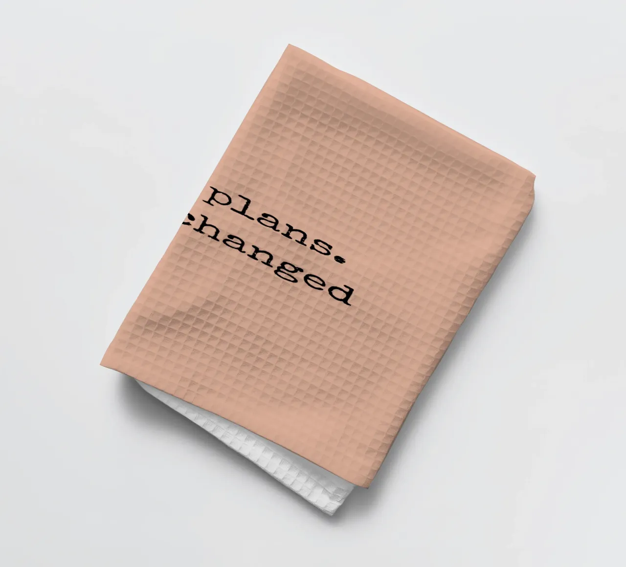 I had Plans Quote Print - Art minimaliste torchon de Imaginative