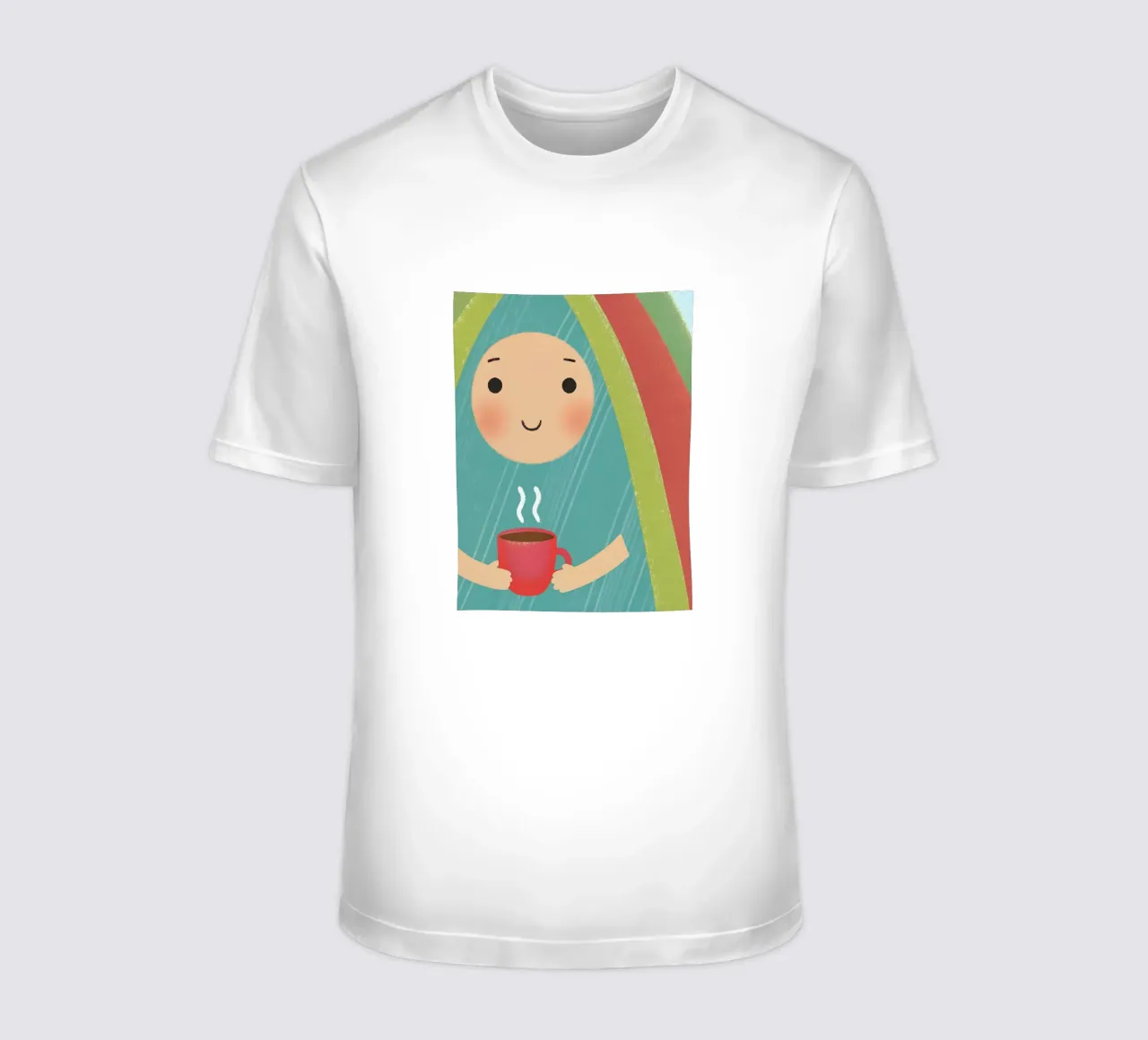 Godere del calore nella semplicità t-shirt da LOYAL SHOP