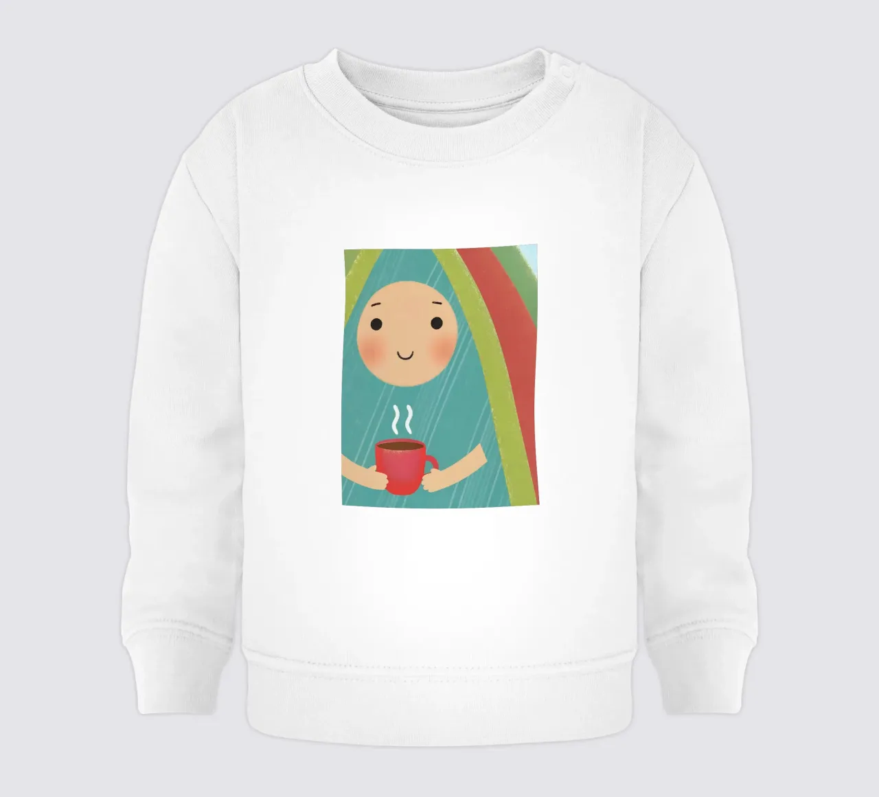 Godere del calore nella semplicità felpa neonato da LOYAL SHOP