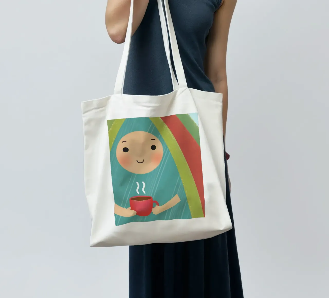 Godere del calore nella semplicità borsa in juta da LOYAL SHOP