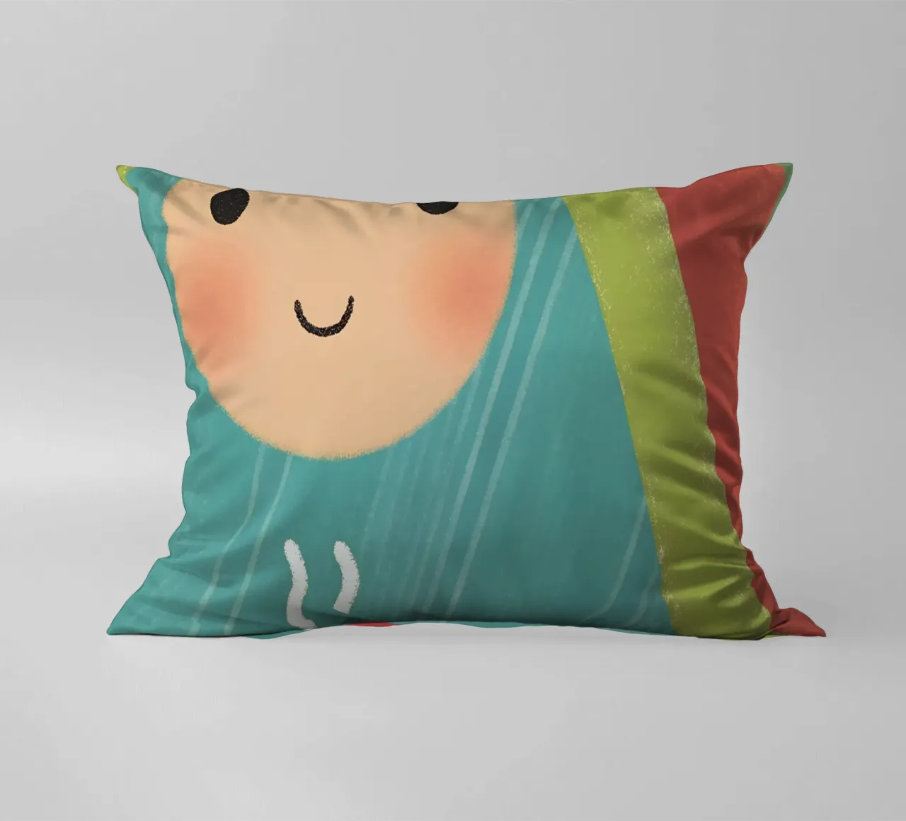 Enjoying Warmth in Simplicity decorative cushion by LOYAL SHOP