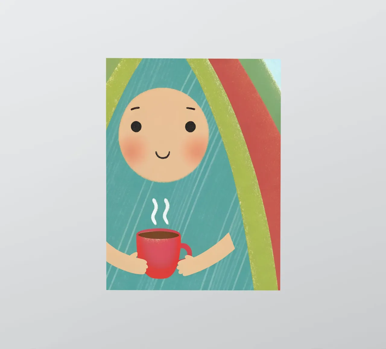 Enjoying Warmth in Simplicity sticker by LOYAL SHOP