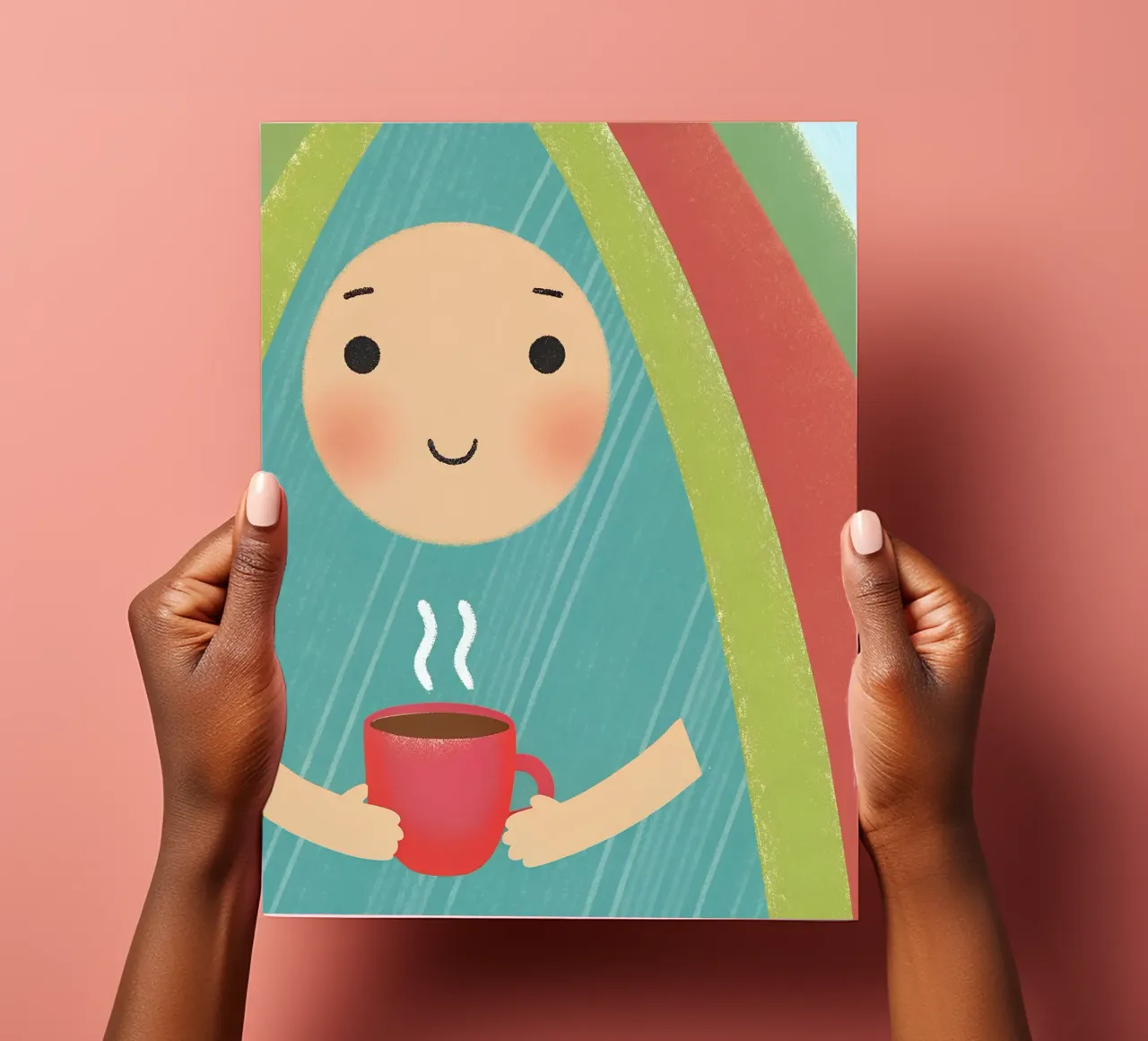 Enjoying Warmth in Simplicity sticker sheet by LOYAL SHOP