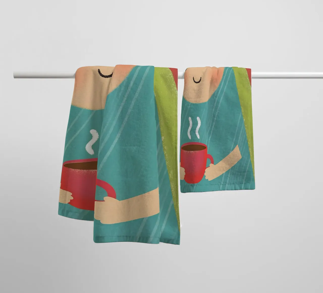 Enjoying Warmth in Simplicity towel by LOYAL SHOP