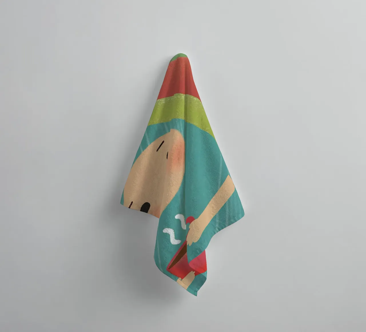 Enjoying Warmth in Simplicity towel by LOYAL SHOP