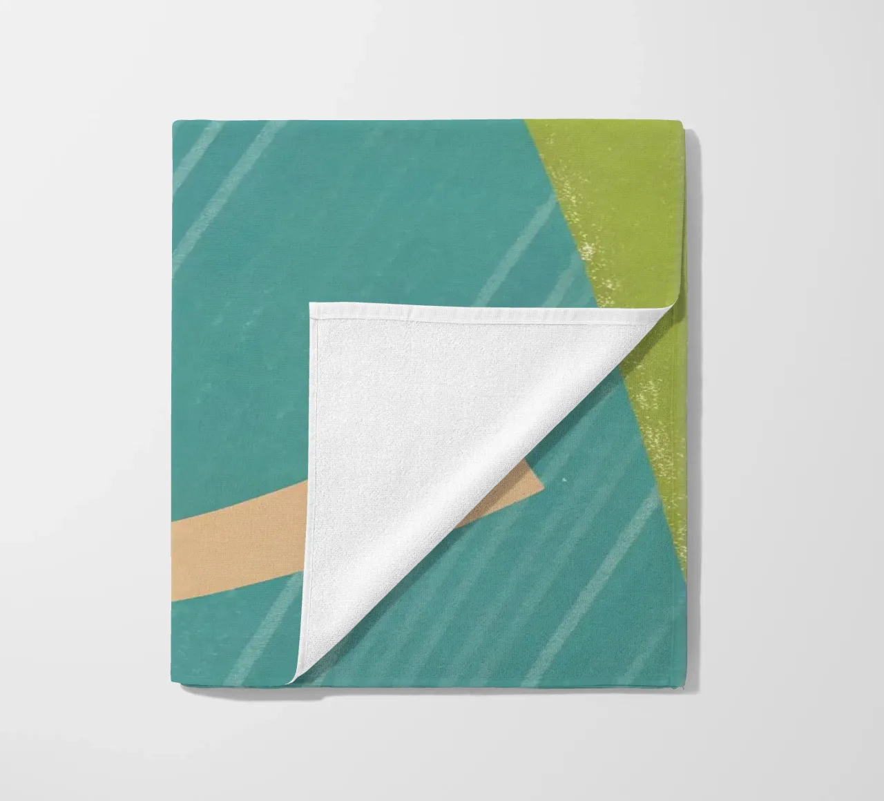 Enjoying Warmth in Simplicity beach towel by LOYAL SHOP