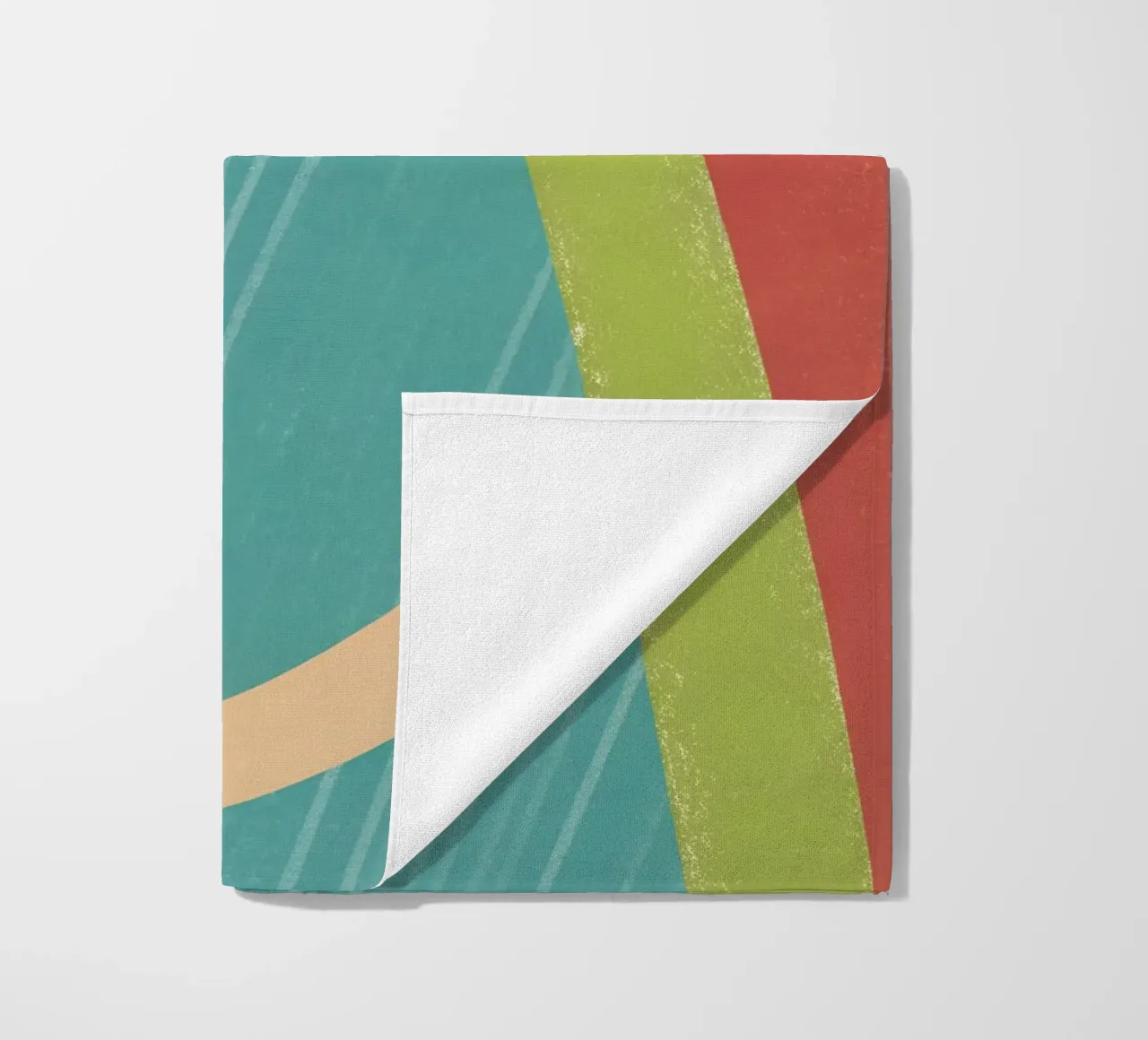 Enjoying Warmth in Simplicity beach towel by LOYAL SHOP