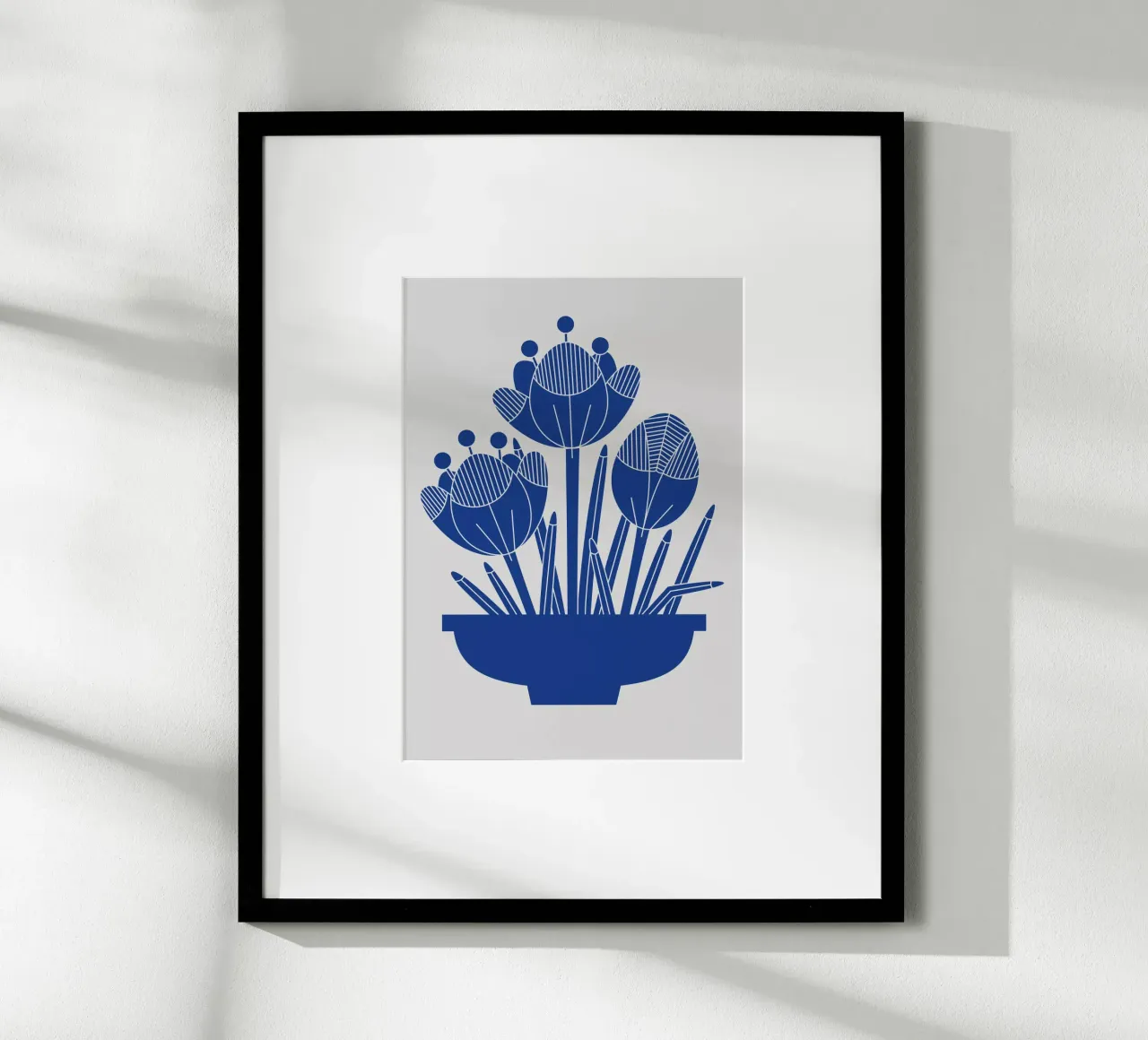 Blue vase no: 2 poster da Lidia Blomgren