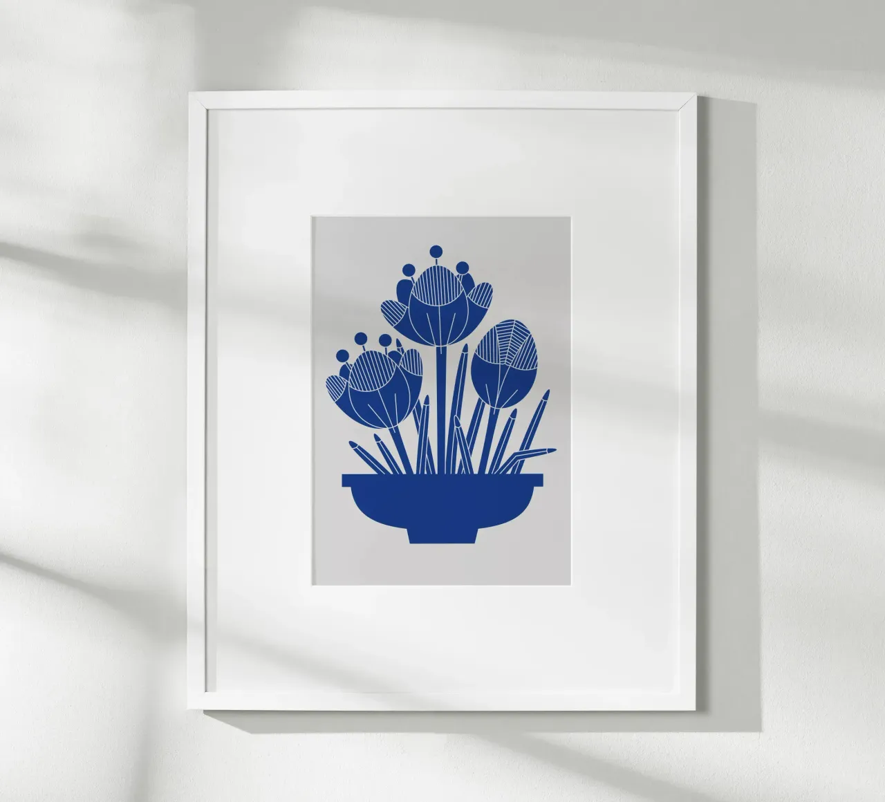 Blue vase no: 2 poster da Lidia Blomgren