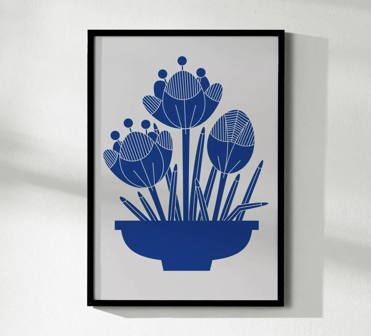Blue vase no: 2 poster da Lidia Blomgren