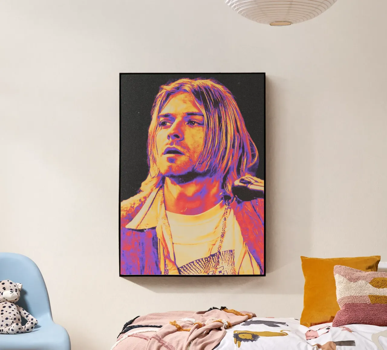 Kurt Cobain plexiglass da Limitless Prints
