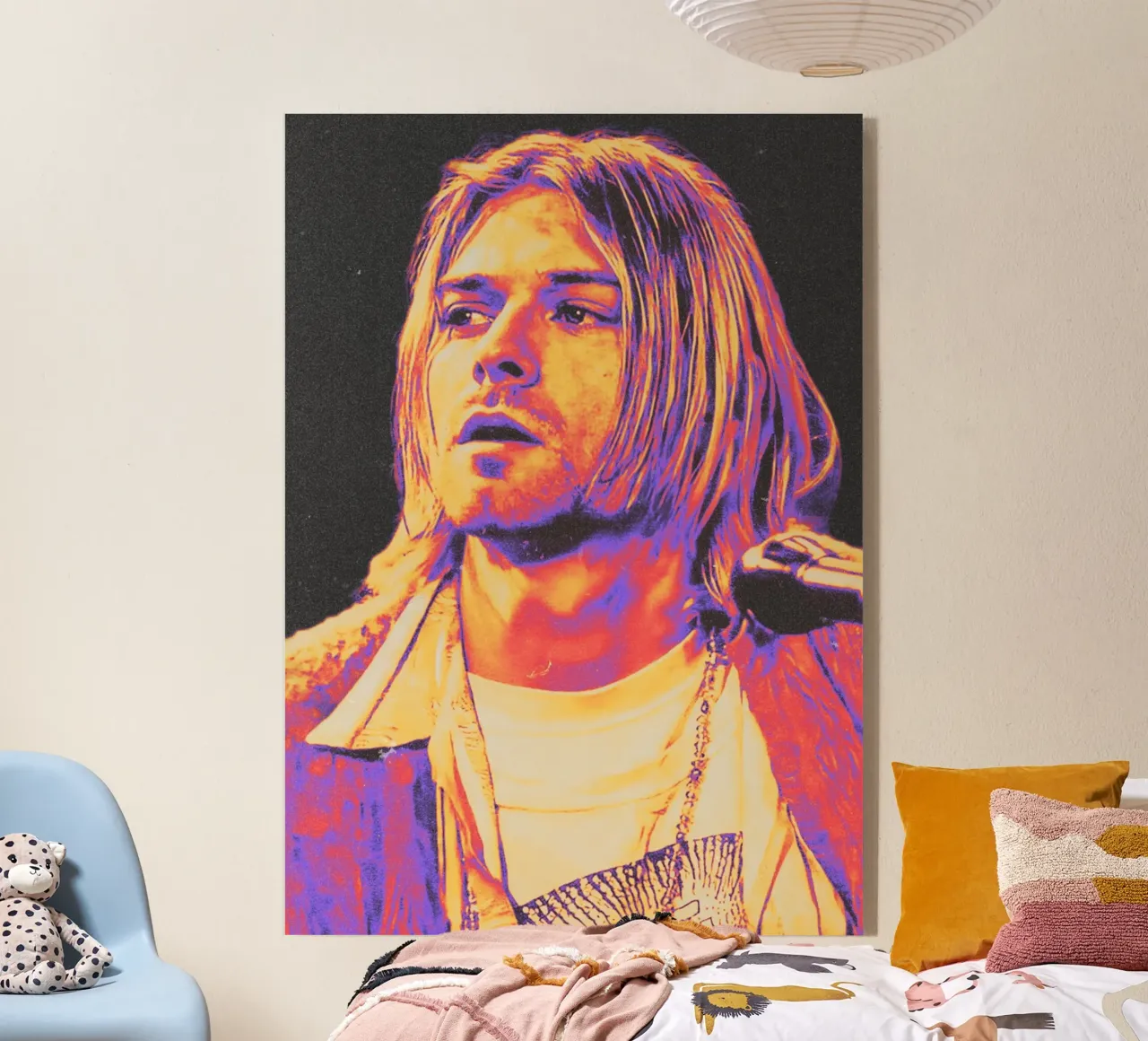 Kurt Cobain plexiglass da Limitless Prints