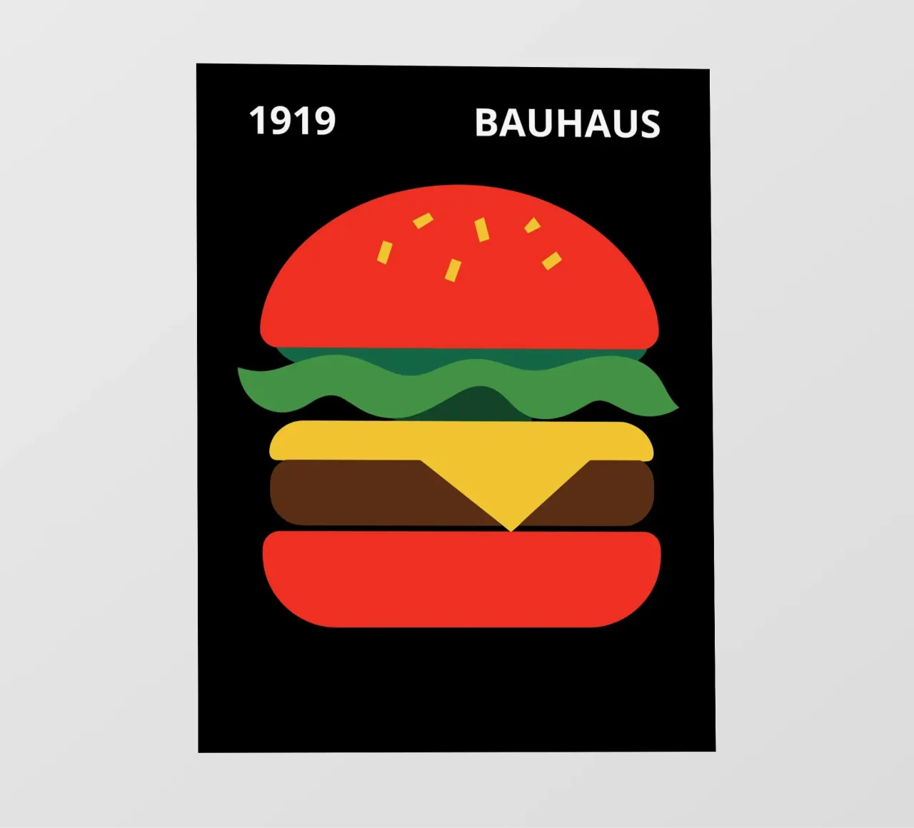 Bauhaus Burger telo in pvc da LisaArtes