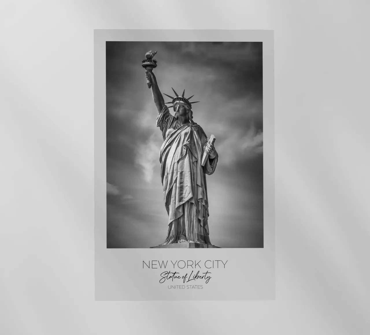 In primo piano: NEW YORK CITY Statua della Libertà pellicola backlit da Melanie Viola