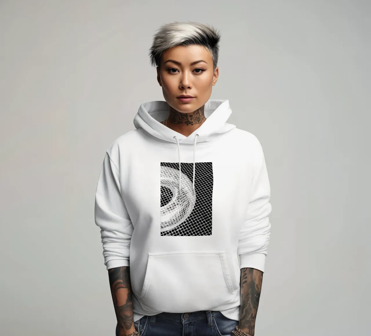 Black Dimension hoodie by rafael campezato