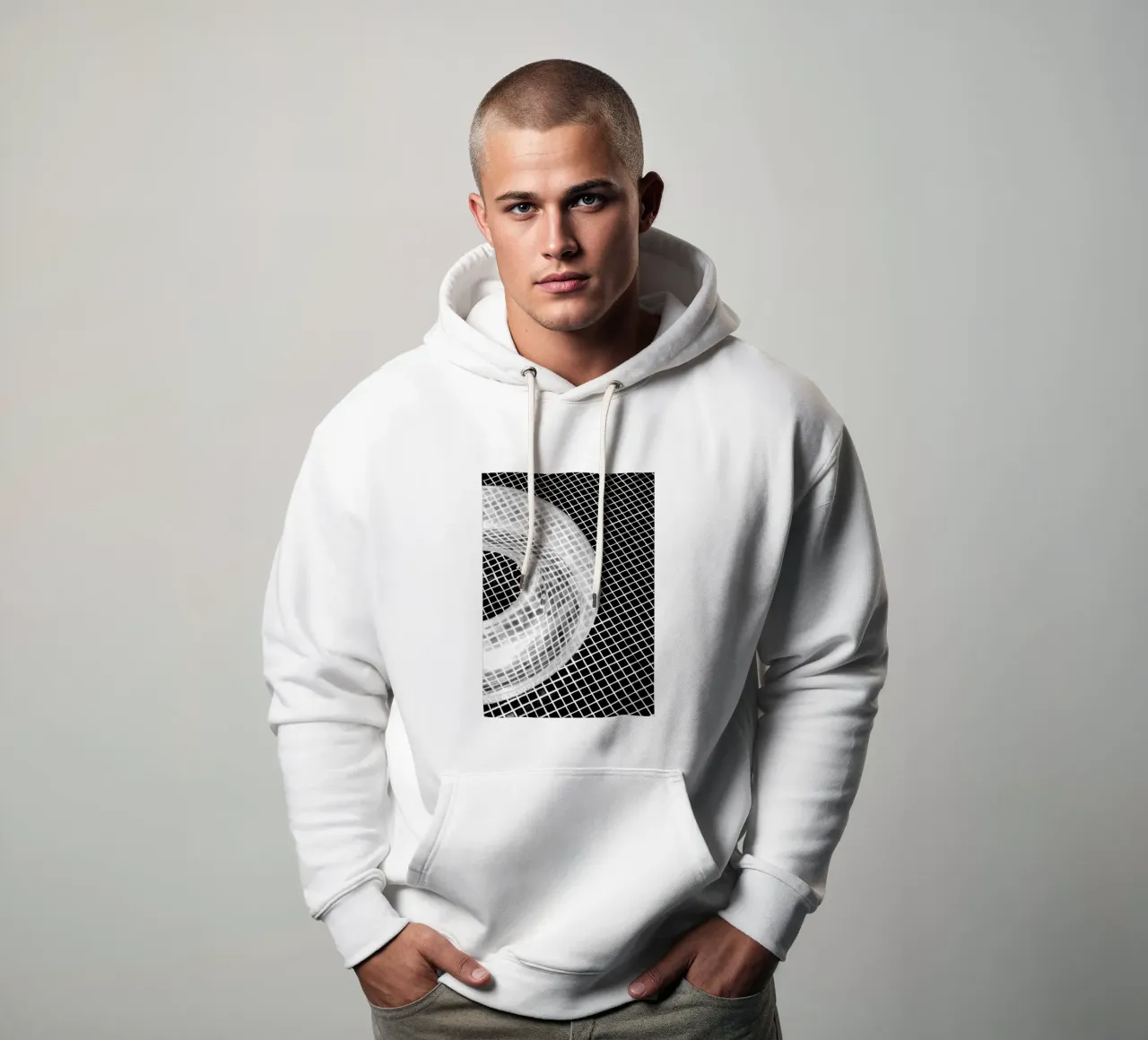 Black Dimension hoodie by rafael campezato